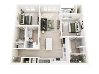 Arbour Place - 2 Bed, 2 Bath at Arbour Place Apartments, Jeffersonville, IN
