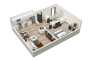The Barrel II - Floor Plan