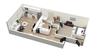 The Cooper Side 1 - Floor Plan