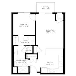 Floor Plan B1-C