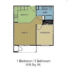 a floor plan of a house with a bedroom and a bathroom