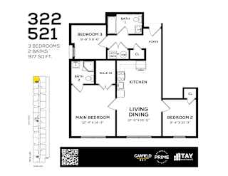322 Floor Plan at 829 Garfield, New Jersey