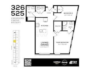 326 Floor Plan at 829 Garfield, Jersey City, 07305