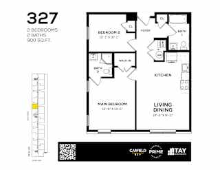 327 Floor Plan at 829 Garfield, New Jersey