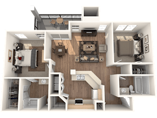 Durango Deluxe Floor Plan  at Sedona Springs, Austin