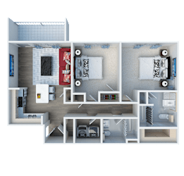 Belton Floor Plan at The Legend, Texas, 76712