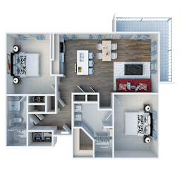 Mayborn Floor Plan at The Legend, Texas
