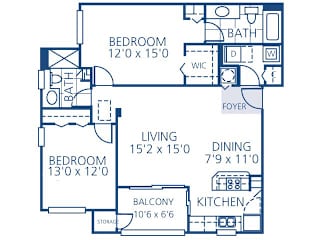 Cypress Floor Plan at Promenade at Reflection Lakes, Fort Myers, Florida