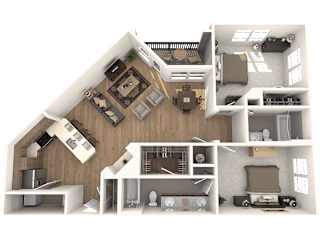 The Cooper Floor Plan at The Standard, Charleston, SC, 29412