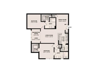 The Cypress Floor Plan at Grandeville on Saxon, Orange City, FL