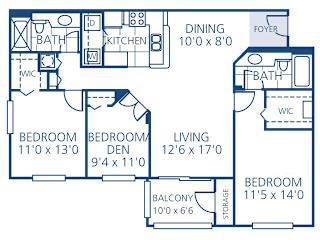Lee Floor Plan at Promenade at Reflection Lakes, Fort Myers, FL