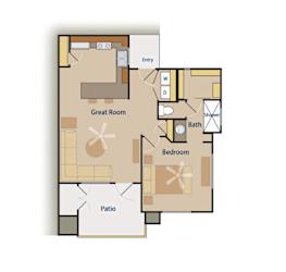 The Sedona Floor Plan at Pima Canyon, Tucson