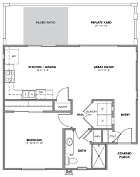 Phoenix Floor Plan at Parke Place, Prescott Valley, Arizona