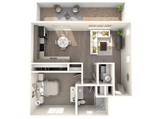 Phoenix Floor Plan at Parke Place, Arizona