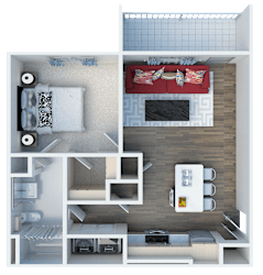 Homestead Floor Plan at The Legend, Waco, Texas