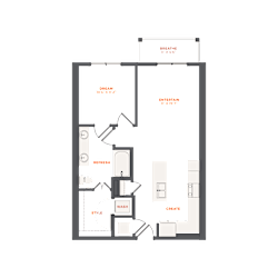 this floor plan is an approximation and may not include the most recent information at The Maven, Suwanee, GA, 30024