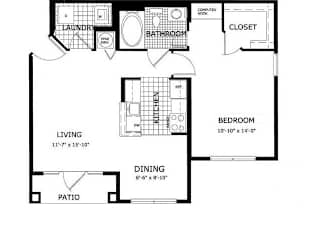 Sycamore Floor Plan at Cypress Legends, Fort Myers, 33905