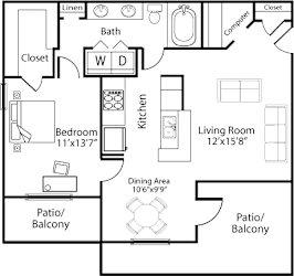 New Hope Deluxe 2  at The Lodge at Lakeline Village, Cedar Park, 78613