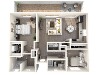 Mesa Floor Plan at Parke Place, Prescott Valley, Arizona