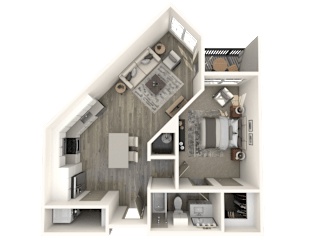 A1 Floor Plan at Inspire, North Carolina