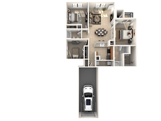 Appaloosa Floor Plan at Estates at Heathbrook, Ocala