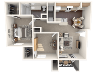 The Dittmar Classic Floor Plan at Monterey Ranch, Austin, TX