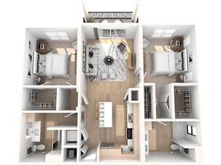 The Coast Floor Plan at The Palmeri Residences, Naples, FL
