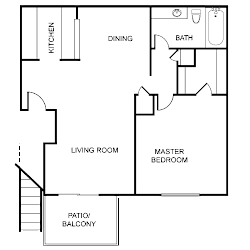 Bay Vista Floor Plan at The Bay Club, Corpus Christi, TX
