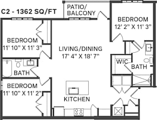 C2_ApexFloorPlan at Apex, Colorado Springs, Colorado