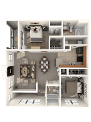 Calder Floor Plan at Estates at Heathbrook, Florida, 34474