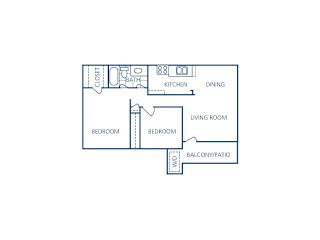 Lotus Floor Plan at Candlewood, Corpus Christi, 78412