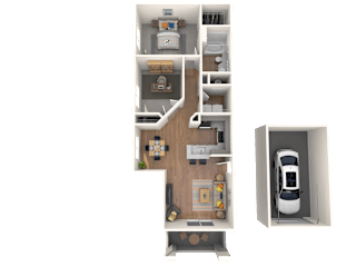 Collalto Floor Plan at Altezza High Desert, Albuquerque