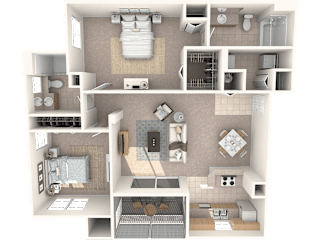 Cypress Floor Plan at Promenade at Reflection Lakes, Fort Myers