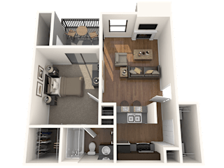 The Zilker Floor Plan at Great Hills, Austin, 78759