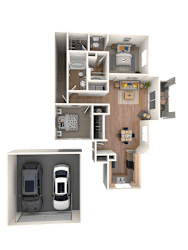 Miletto Floor Plan |Altezza High Desert
