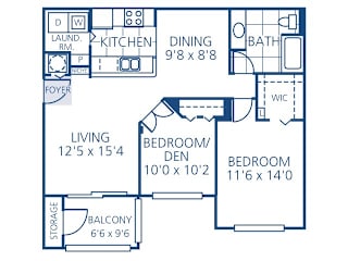 Pine Floor Plan | Promenade at Reflection Lakes