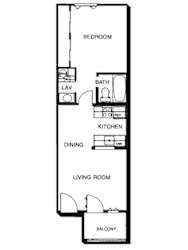 Dove Floor Plan at Promontory, Tucson, 85704