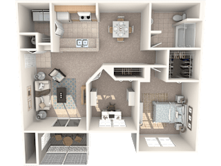 Pine Floor Plan at Promenade at Reflection Lakes, Fort Myers