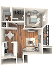 Pinehurst Floor Plan at Lakes at Suntree, Melbourne, 32940