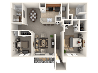 Radford Floor Plan at Estates at Heathbrook, Ocala, FL