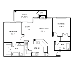 Durango Deluxe Floor Plan  at Sedona Springs, Texas, 78749