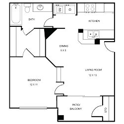 Enclave Deluxe Floor Plan at Sedona Springs, Austin