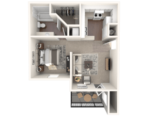The Lamar Classic Floor Plan at Monterey Ranch, Austin, TX, 78749