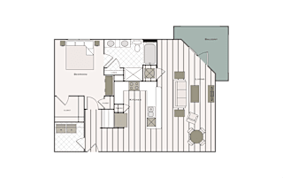 The Ashepoo Floor Plan at The Standard, Charleston, SC, 29412
