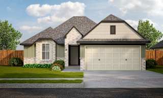The Baylor I exterior at Walker Place Apartments, Hewitt, Texas