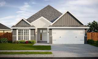 The Cypress I exterior at Walker Place Apartments, Texas, 76643