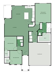 3 bed 2 bath at Walker Place Apartments, Hewitt, TX