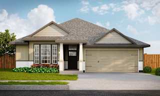The Bluebonnet II exterior at Walker Place Apartments, Hewitt, Texas