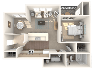 Topaz Floor Plan at Ashlar, Florida, 33907