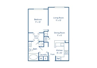Milano Floor Plan at Via Lugano, Florida, 33436